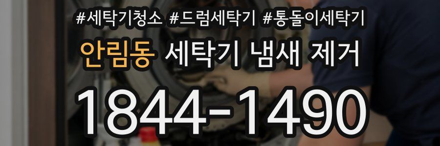 안림동 세탁기 냄새 제거