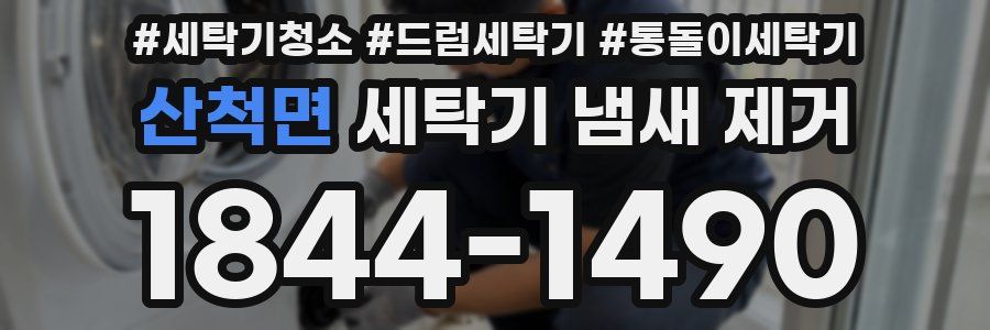 산척면 세탁기 냄새 제거