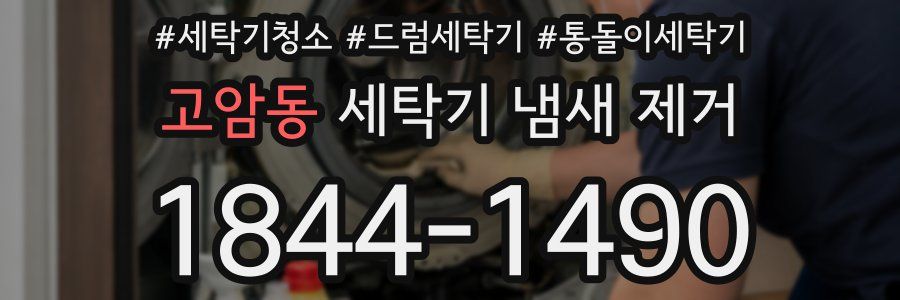 고암동 세탁기 냄새 제거