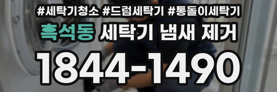 흑석동 세탁기 냄새 제거