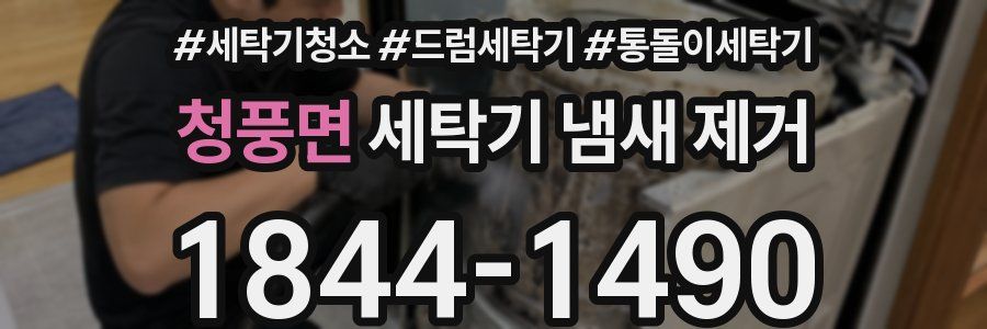 청풍면 세탁기 냄새 제거
