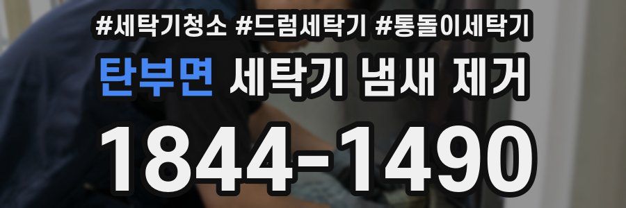 탄부면 세탁기 냄새 제거