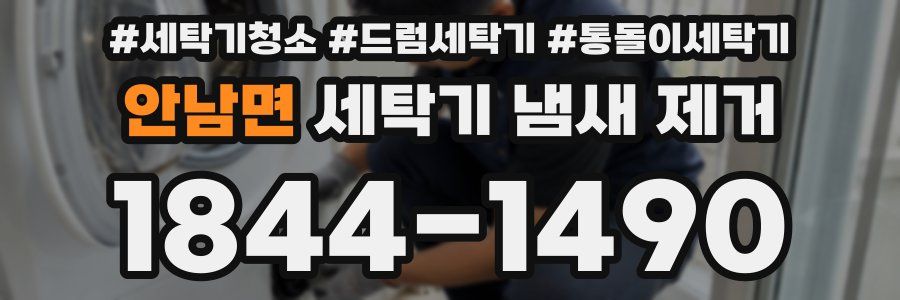 안남면 세탁기 냄새 제거