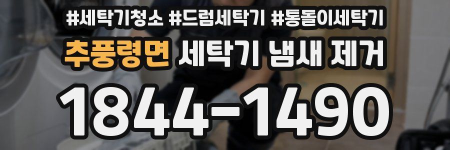 추풍령면 세탁기 냄새 제거