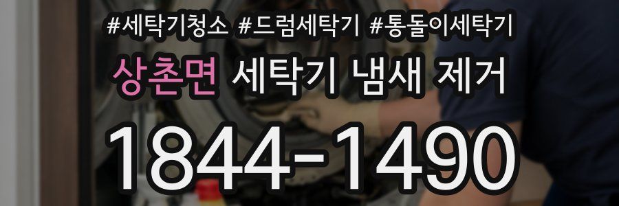 상촌면 세탁기 냄새 제거