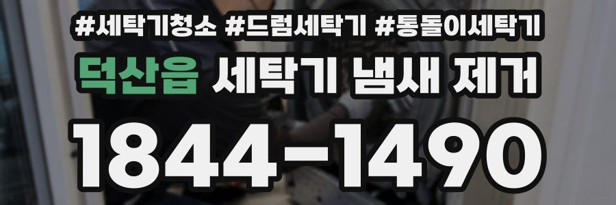 덕산읍 세탁기 냄새 제거