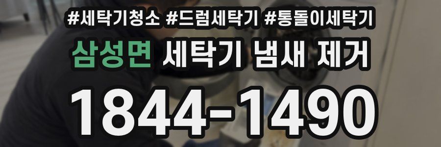 삼성면 세탁기 냄새 제거