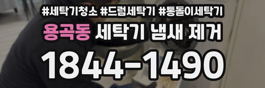 용곡동 세탁기 냄새 제거