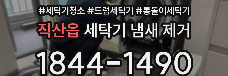 직산읍 세탁기 냄새 제거