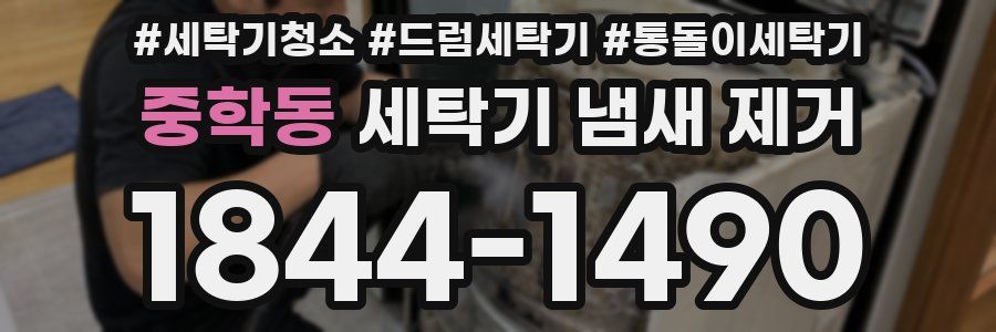 중학동 세탁기 냄새 제거
