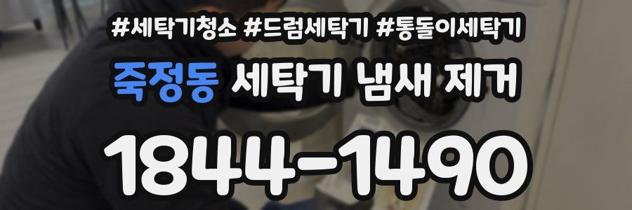 죽정동 세탁기 냄새 제거
