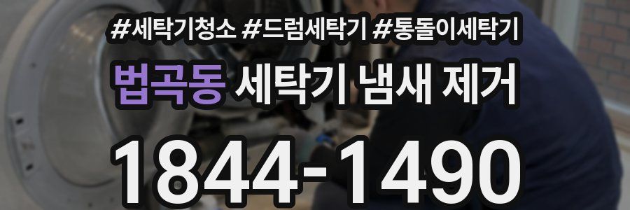 법곡동 세탁기 냄새 제거