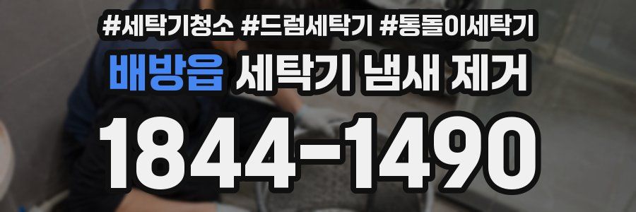 배방읍 세탁기 냄새 제거