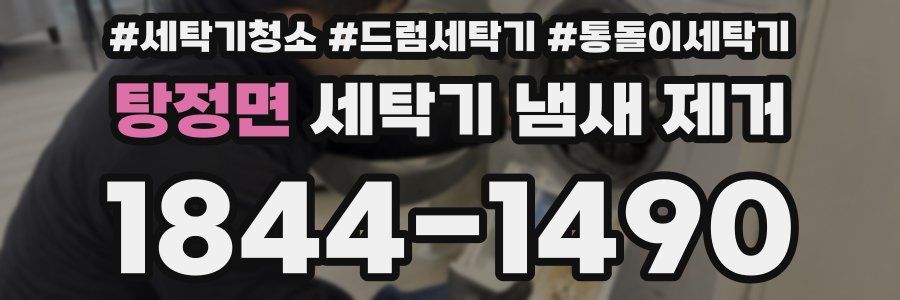 탕정면 세탁기 냄새 제거