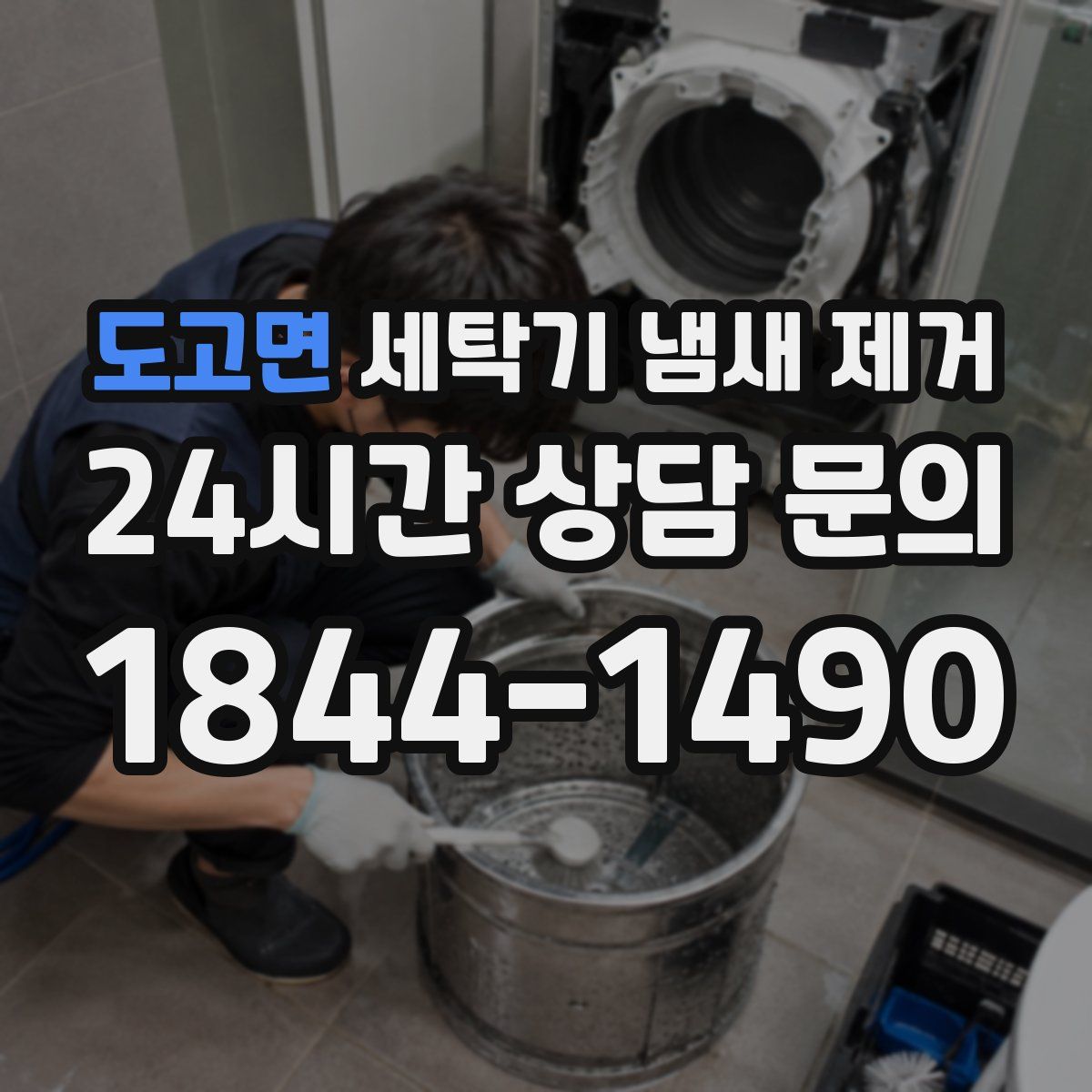 도고면 세탁기 냄새 제거