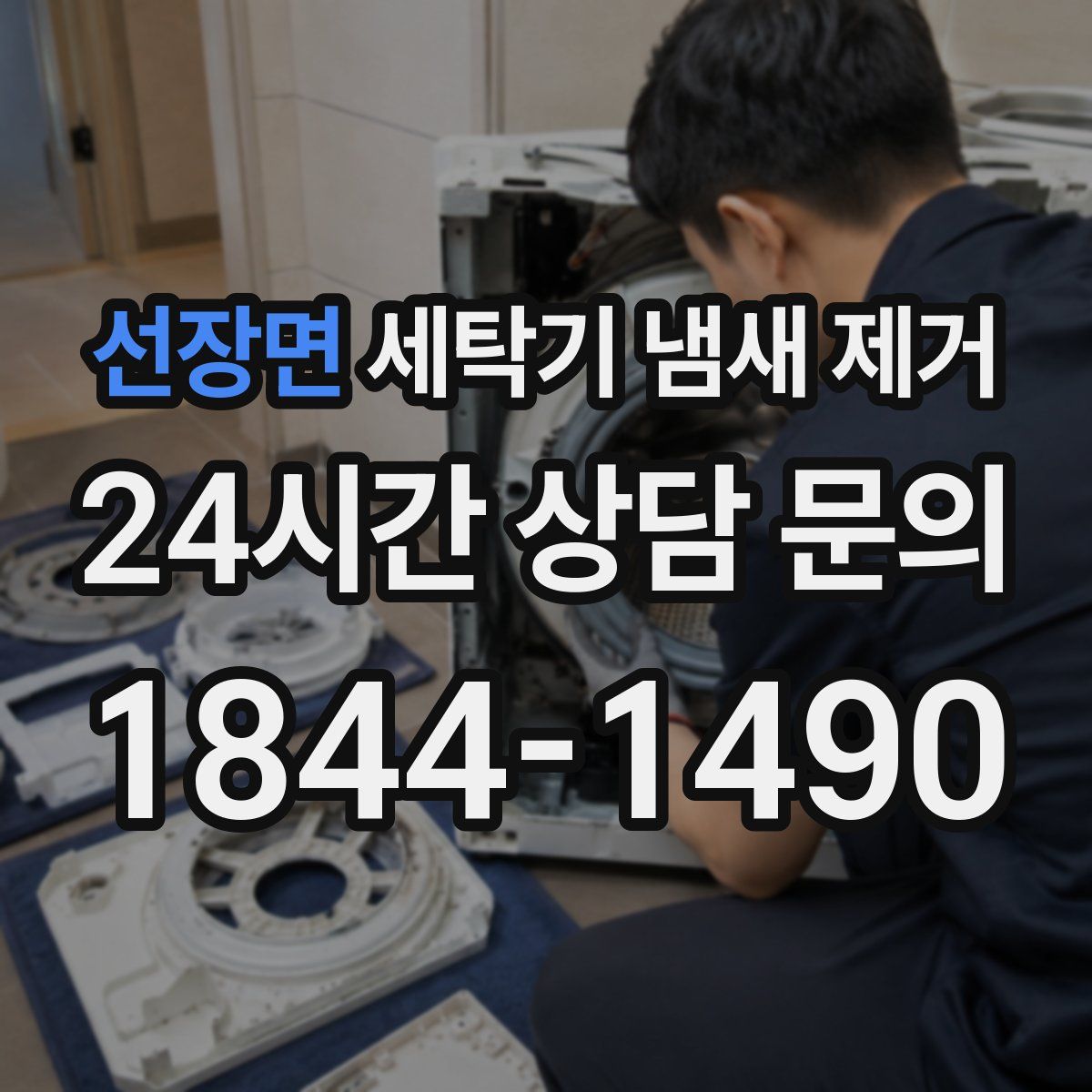 선장면 세탁기 냄새 제거