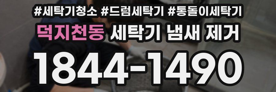 덕지천동 세탁기 냄새 제거