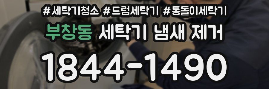 부창동 세탁기 냄새 제거