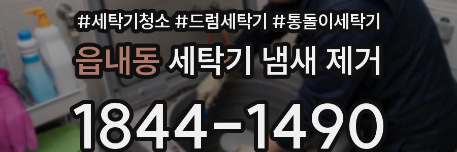 읍내동 세탁기 냄새 제거