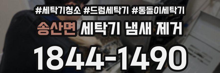송산면 세탁기 냄새 제거