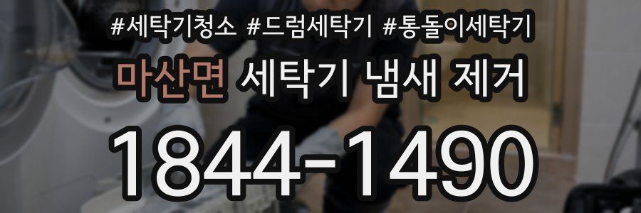 마산면 세탁기 냄새 제거