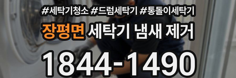 장평면 세탁기 냄새 제거