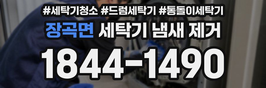 장곡면 세탁기 냄새 제거