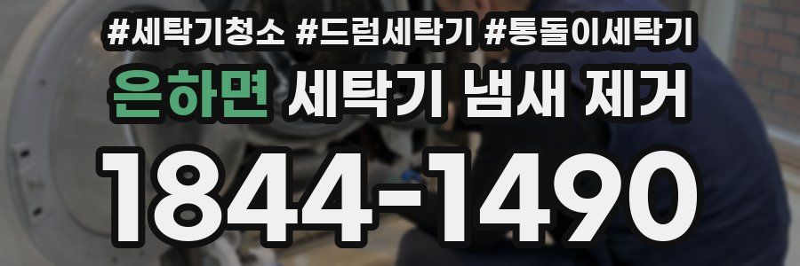 은하면 세탁기 냄새 제거