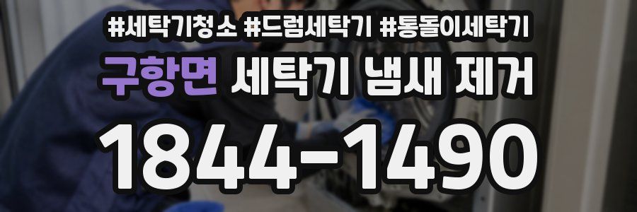 구항면 세탁기 냄새 제거