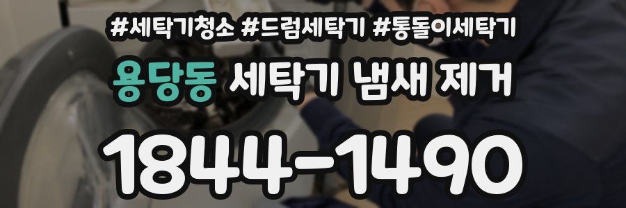 용당동 세탁기 냄새 제거