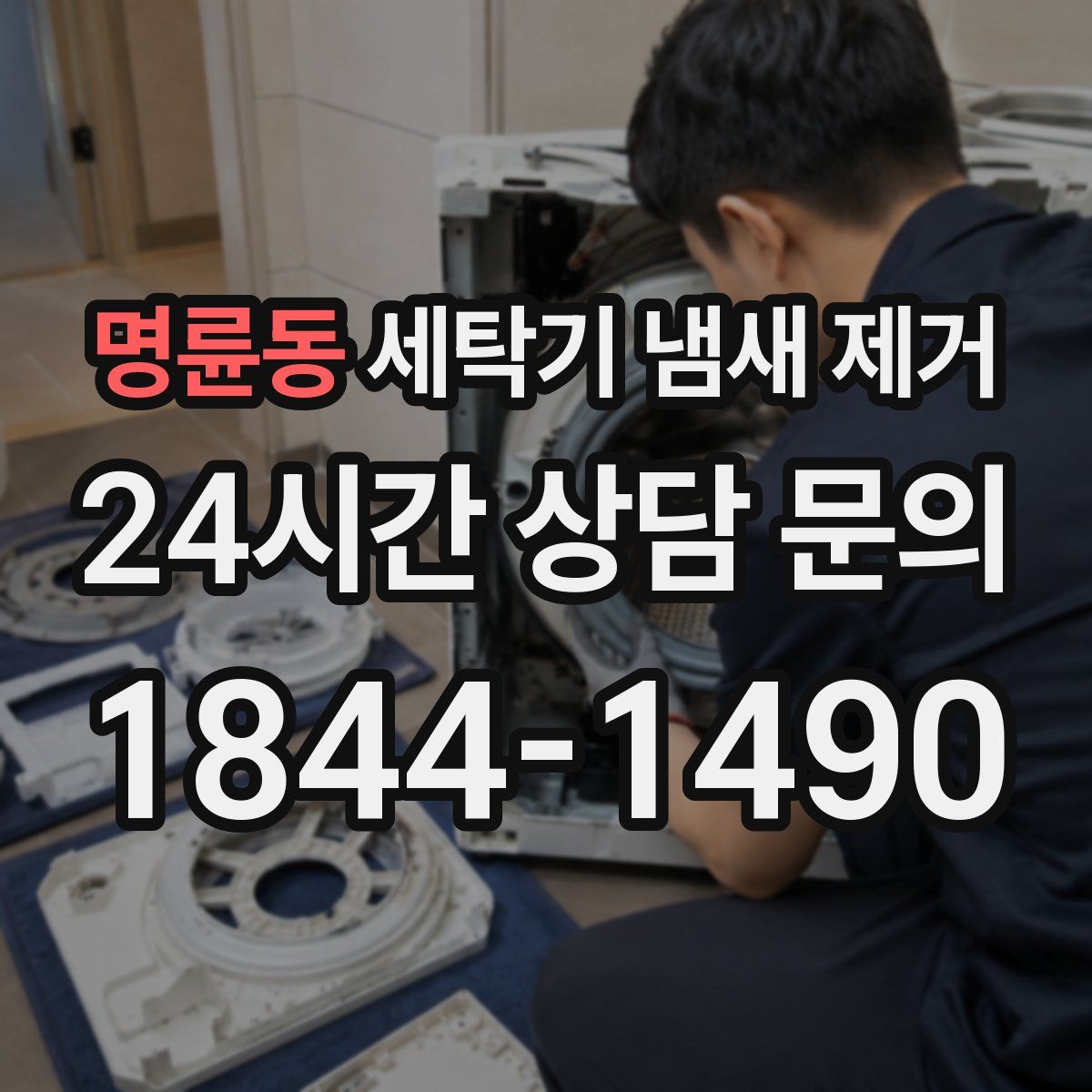 명륜동 세탁기 냄새 제거