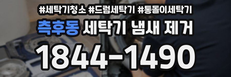 측후동 세탁기 냄새 제거