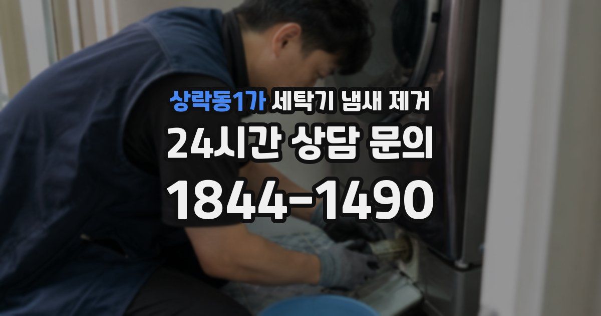 상락동1가 세탁기 냄새 제거