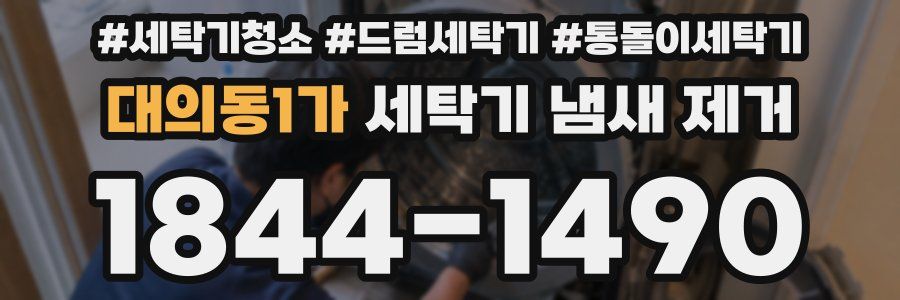 대의동1가 세탁기 냄새 제거