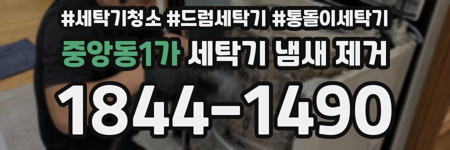 중앙동1가 세탁기 냄새 제거