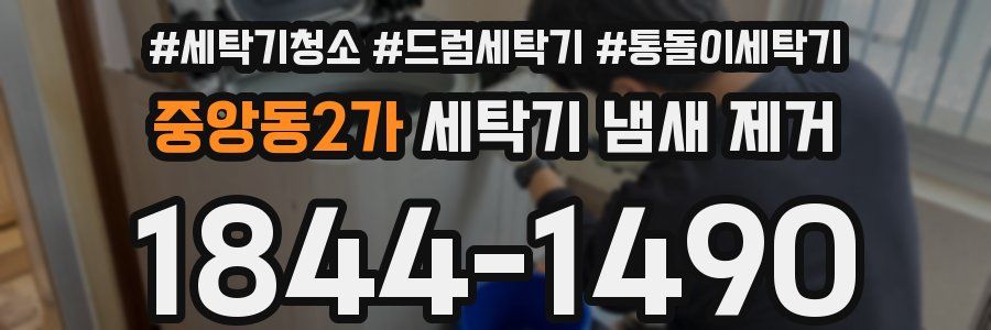 중앙동2가 세탁기 냄새 제거