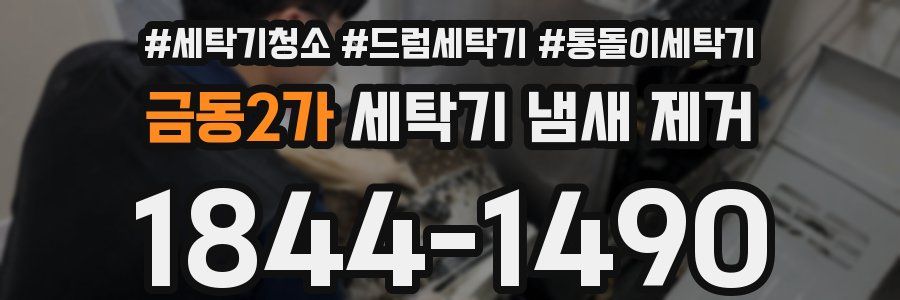 금동2가 세탁기 냄새 제거