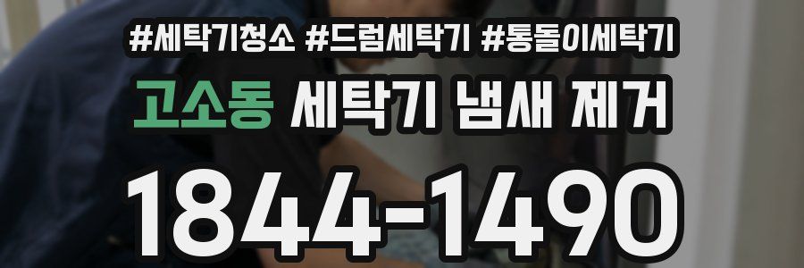 고소동 세탁기 냄새 제거