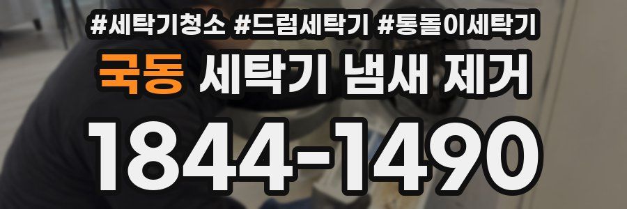 국동 세탁기 냄새 제거