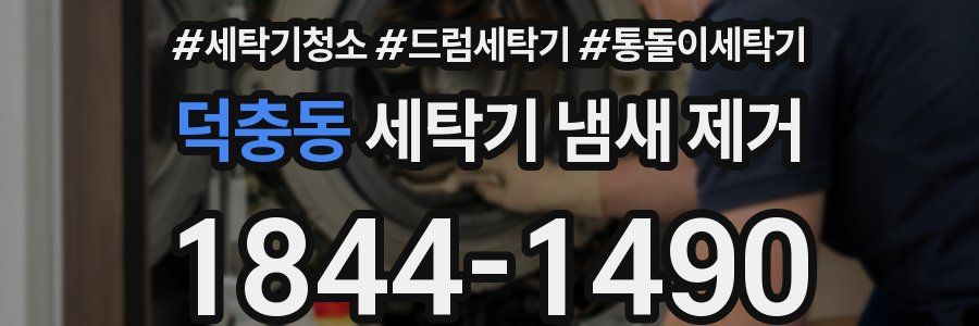 덕충동 세탁기 냄새 제거