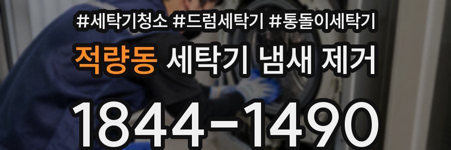 적량동 세탁기 냄새 제거
