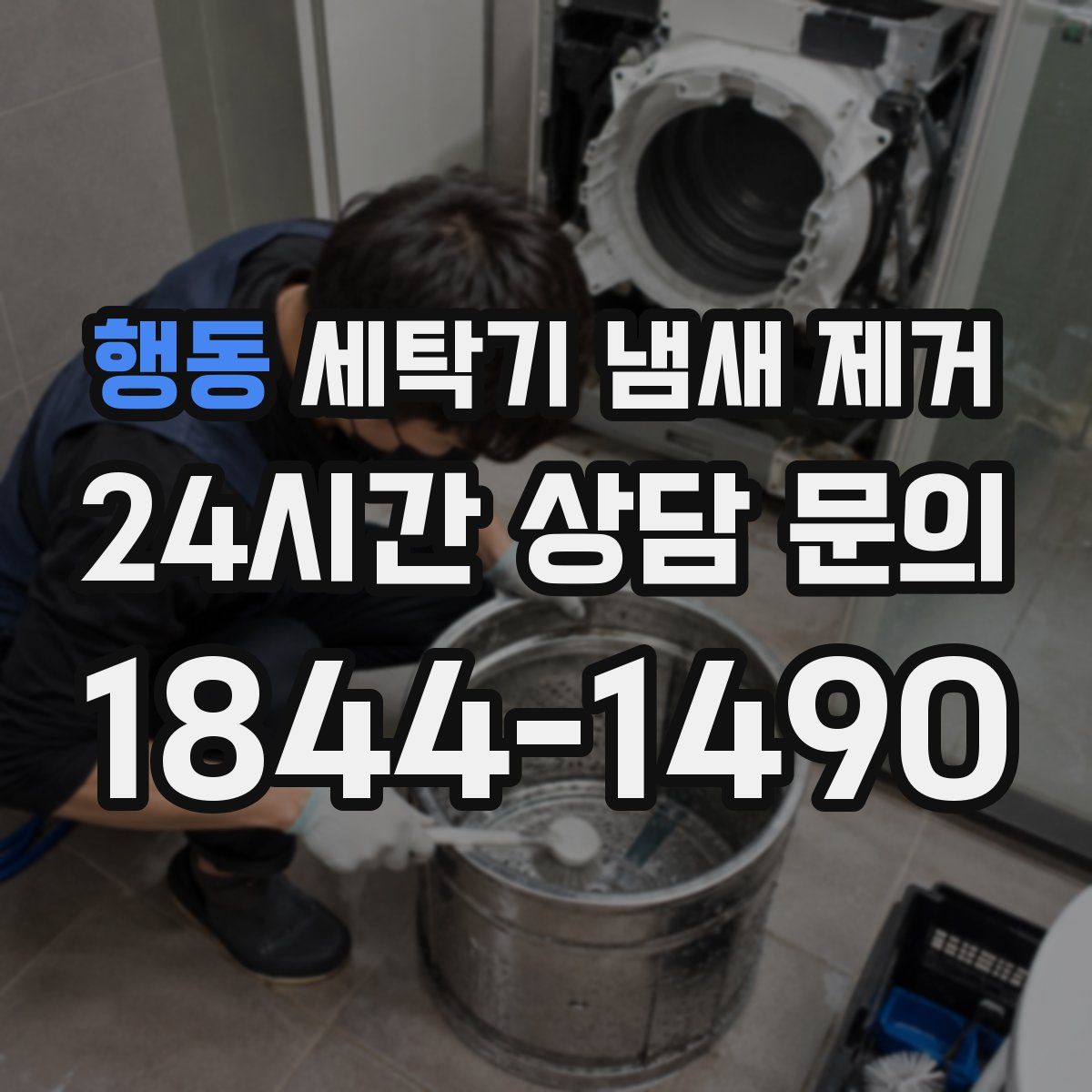 행동 세탁기 냄새 제거
