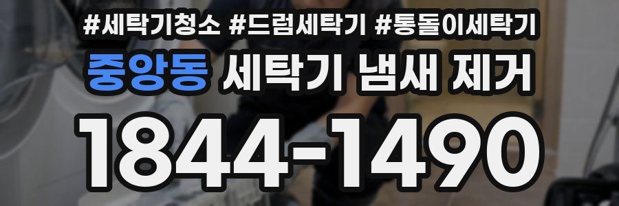 중앙동 세탁기 냄새 제거