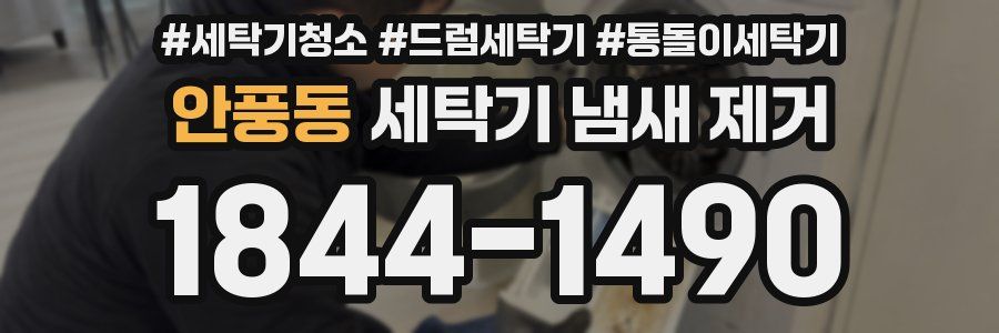 안풍동 세탁기 냄새 제거