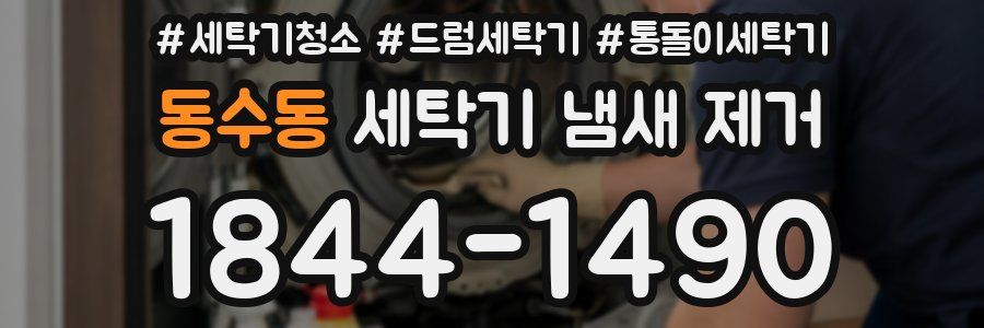 동수동 세탁기 냄새 제거