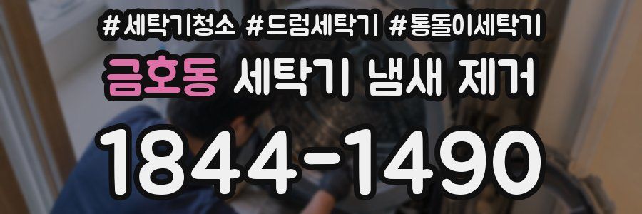 금호동 세탁기 냄새 제거