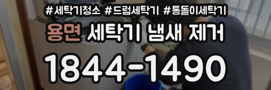 용면 세탁기 냄새 제거