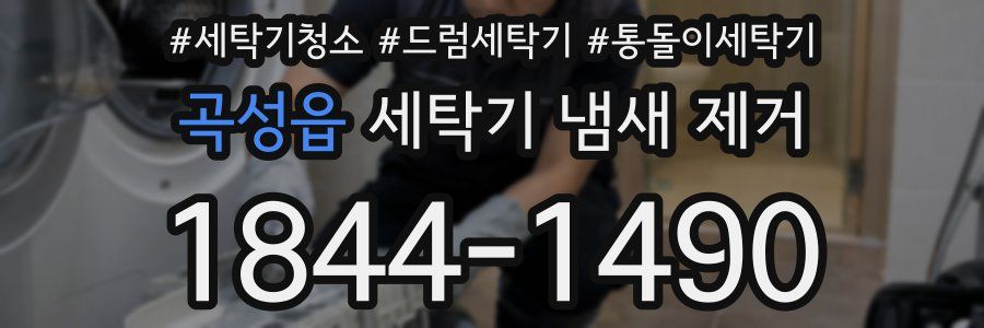 곡성읍 세탁기 냄새 제거