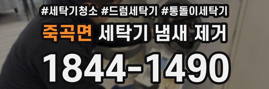 죽곡면 세탁기 냄새 제거
