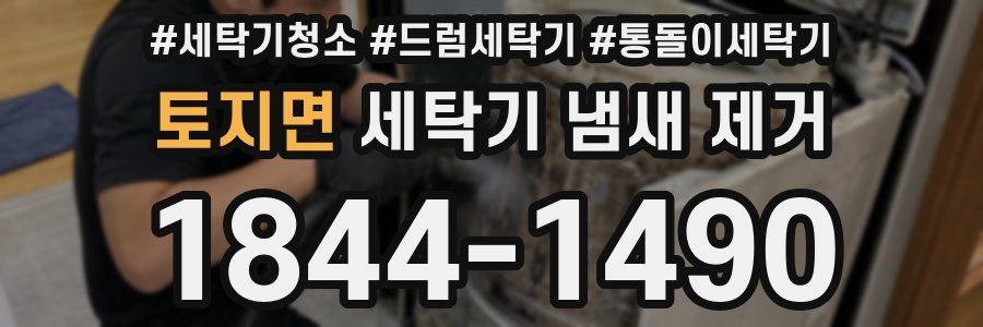 토지면 세탁기 냄새 제거